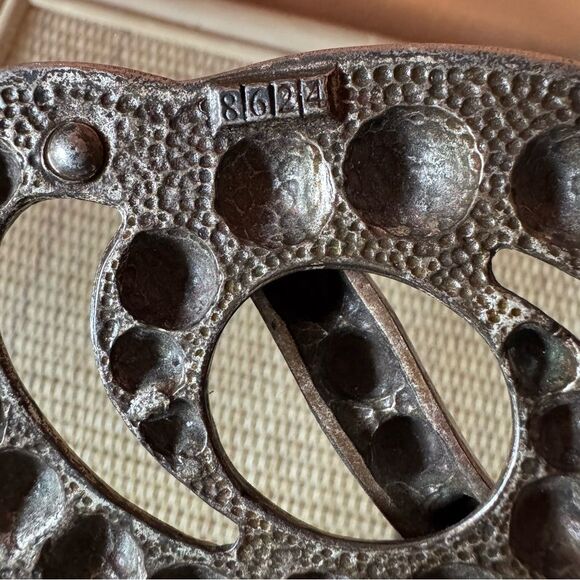 Leatherock USA 8624 Sculptural Dome Buckle Leather Belt Made in USA main image 7